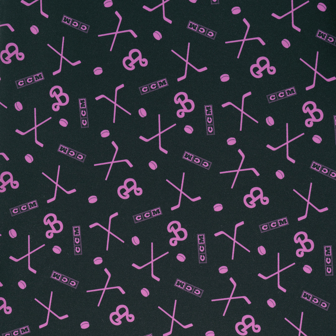 CCM Women's Barbie Pajama Pants black pink