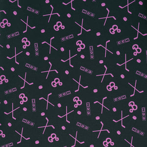 CCM Women's Barbie Pajama Pants black pink