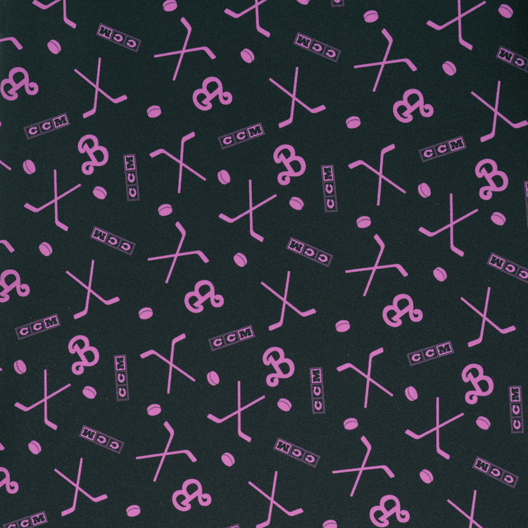 CCM Women's Barbie Pajama Pants black pink