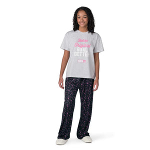 CCM Women's Barbie V2 T-Shirt grey pink white