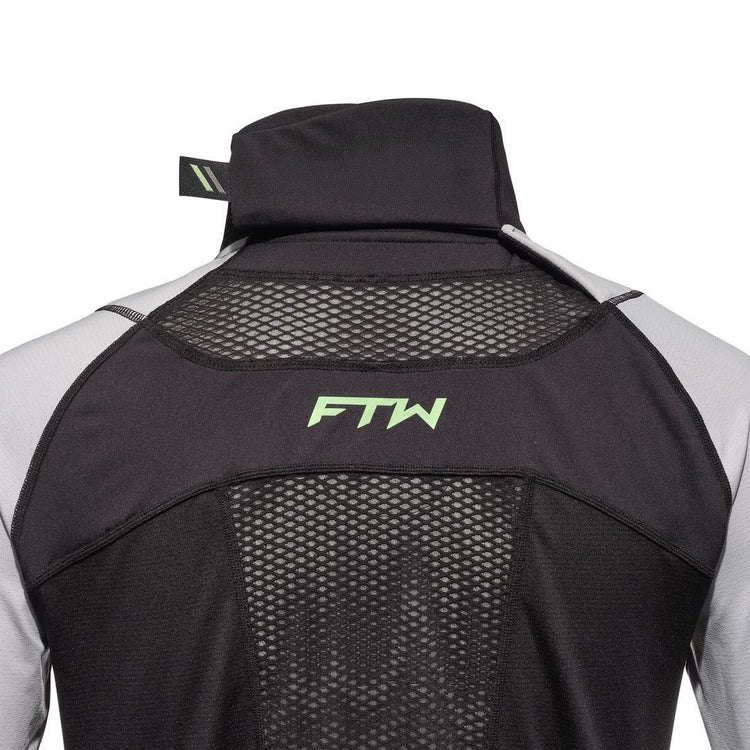 CCM Women's FTW Long Sleeve Hockey Baselayer Top black grey