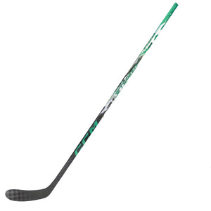 CCM Women's Jetspeed FTW Hockey Player Stick black green silver