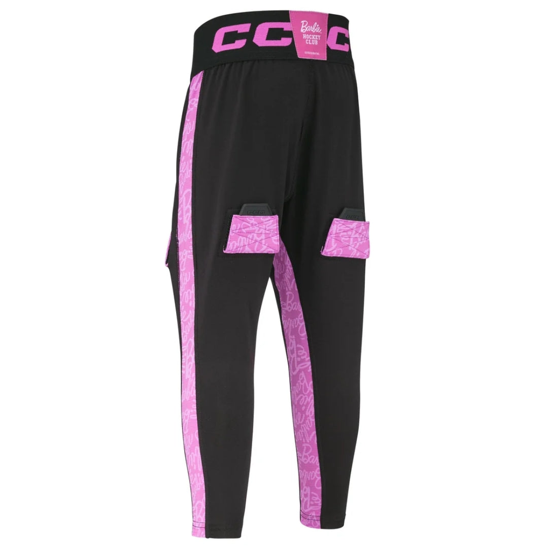 CCM Youth FTW Barbie Baselayer Kit black pink