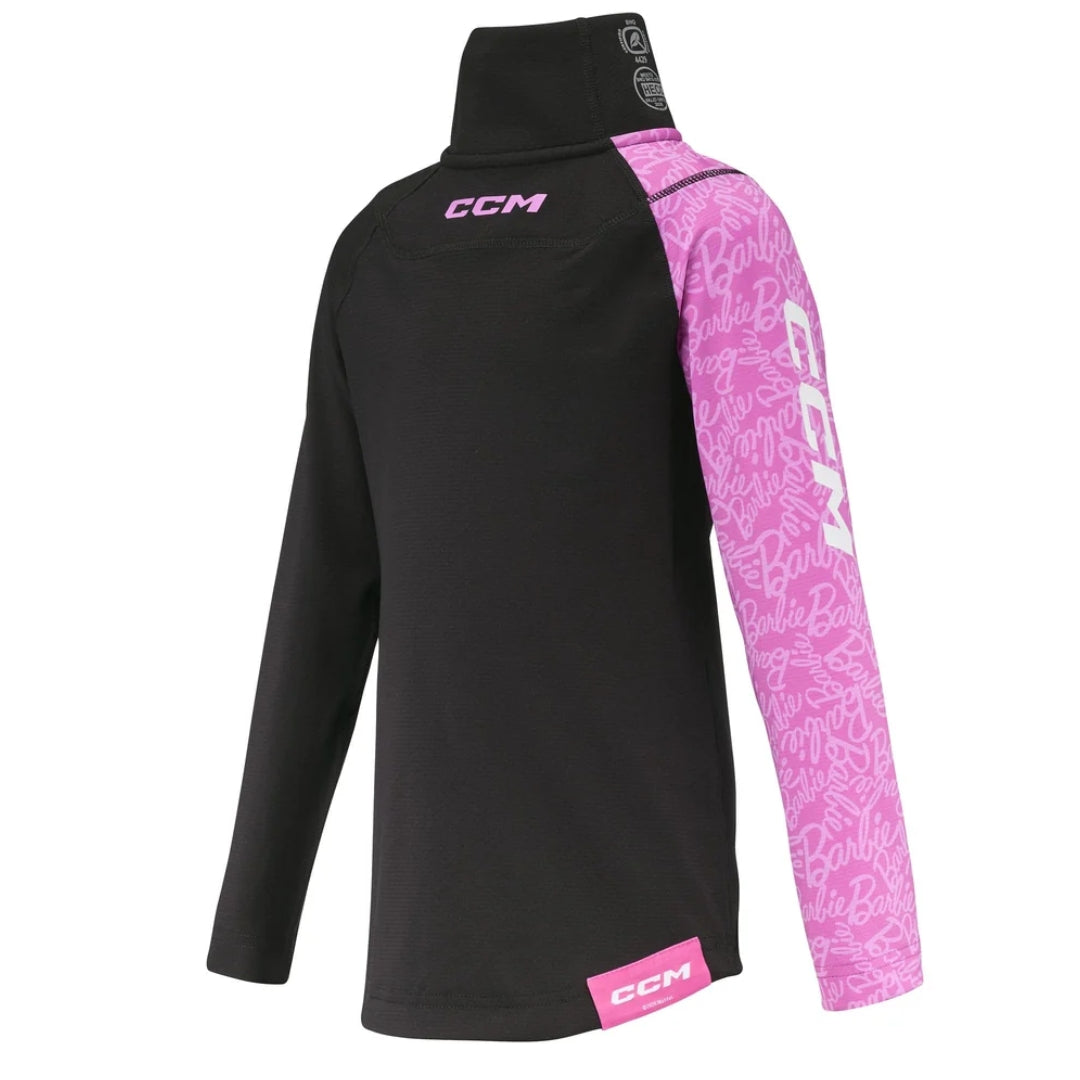 CCM Youth FTW Barbie Baselayer Kit black pink