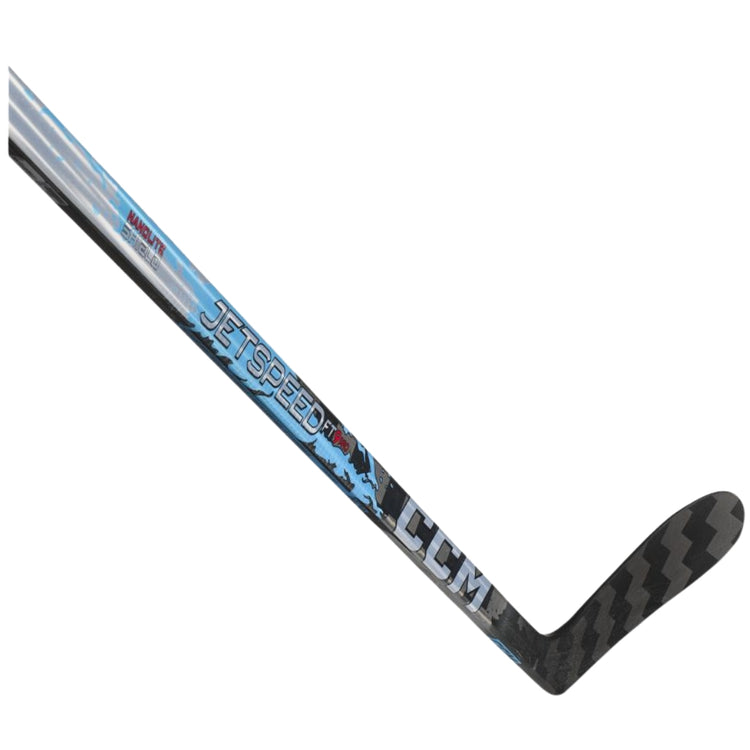 CCM Youth JetSeed FT9 Pro Hockey Player Stick black blue silver