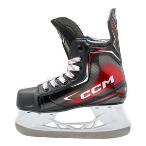 CCM Youth JETSPEED Control Hockey Player Skates 2025 black red