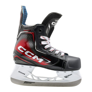 CCM Youth JETSPEED Control Hockey Player Skates 2025 black red