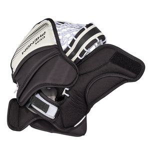 CCM Youth Phenom Hockey Goalie Trapper off white/black