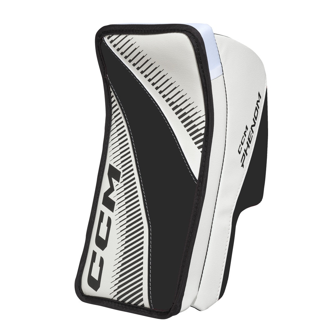 CCM Youth Phenom Hockey Goalie Blocker off white/black