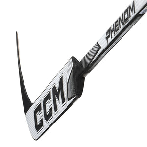 CCM Youth Phenom Hockey Goalie Stick white/black
