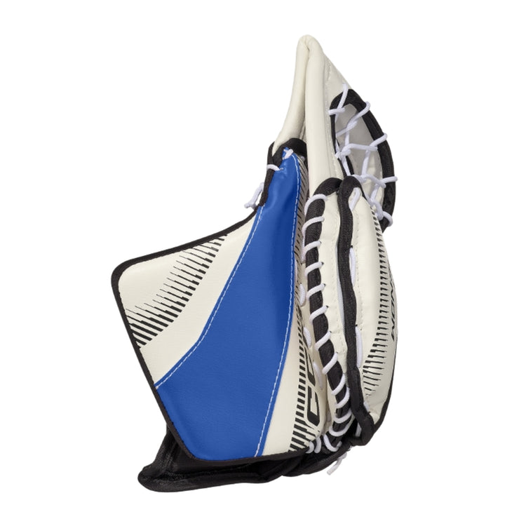 CCM Youth Phenom Hockey Goalie Trapper white/royal/black