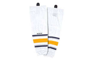 CCM Youth SX8000 Gamewear Hockey Sock Buffalo White