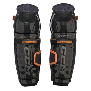 CCM Youth Tacks XR Pro Hockey Player Shin Guard black