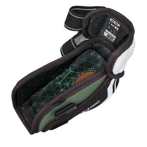 CCM Youth Women's FTW Pro Hockey Elbow Pad black white