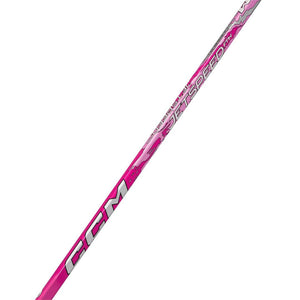 CCM Youth Women's JetSpeed FTW Barbie Hockey Player Stick pink white