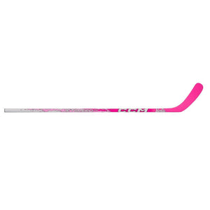 CCM Youth Women's JetSpeed FTW Barbie Hockey Player Stick pink white