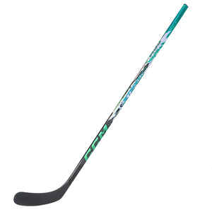 CCM Youth Women's JetSpeed FTW Hockey Player Stick black green silver 