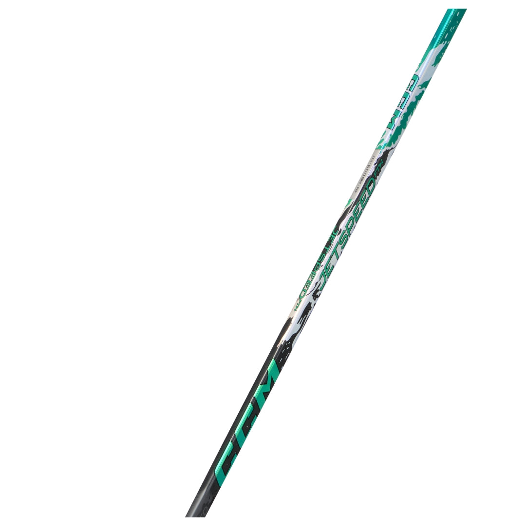 CCM Youth Women's JetSpeed FTW Hockey Player Stick black green silver 