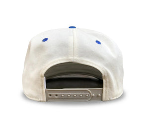 Celly Hockey Senior Alberta Pond Hockey Snapback Hat Cream/Blue