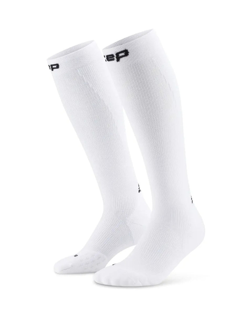 CEP Men's The Run 5.0 Compression Socks Tall white