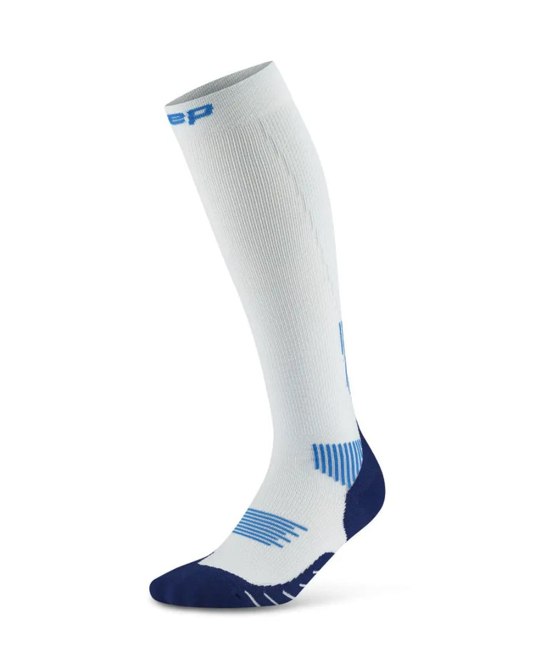 CEP Women's The Run 5.0 Compression Socks Tall ice blue white