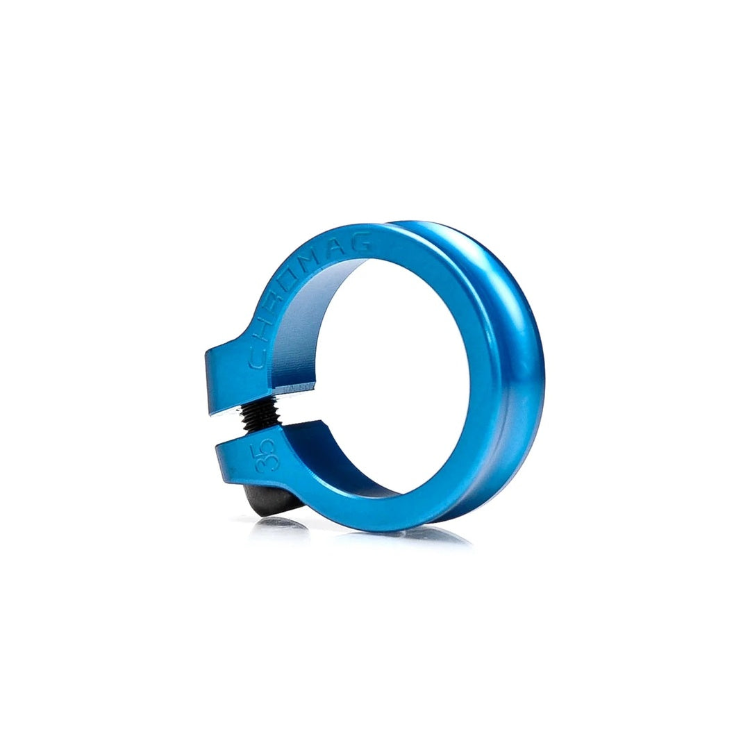 Chromag NQR Seat Collar blue