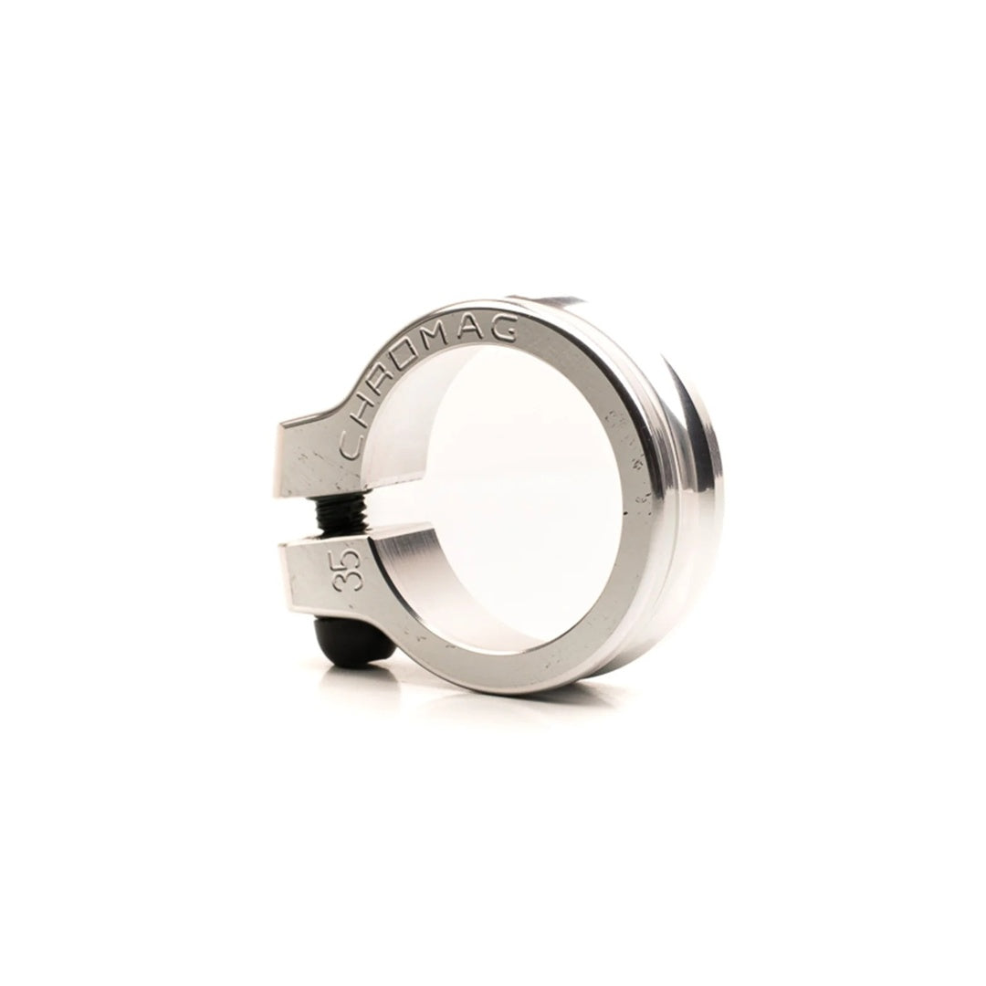 Chromag NQR Seat Collar silver
