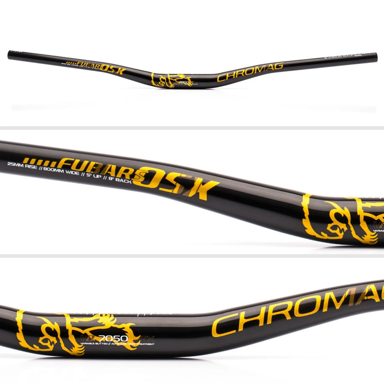 Chromag OSX LTD Handlebar black/gold