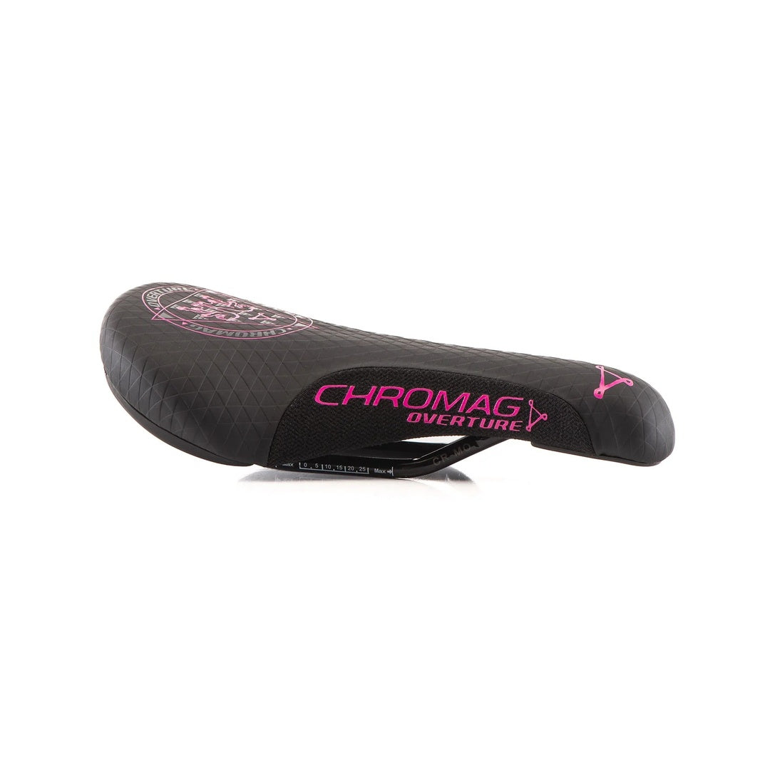 Chromag Overture Bike Saddle black/pink