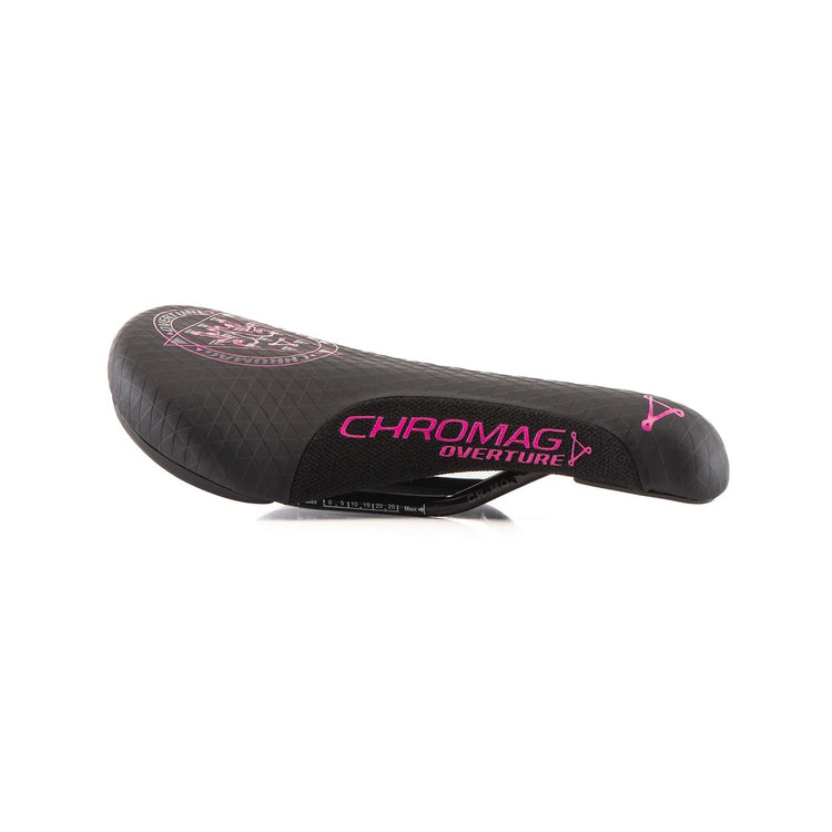 Chromag Overture Bike Saddle black/pink