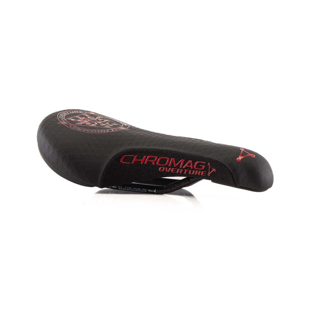 Chromag Overture Bike Saddle black/red