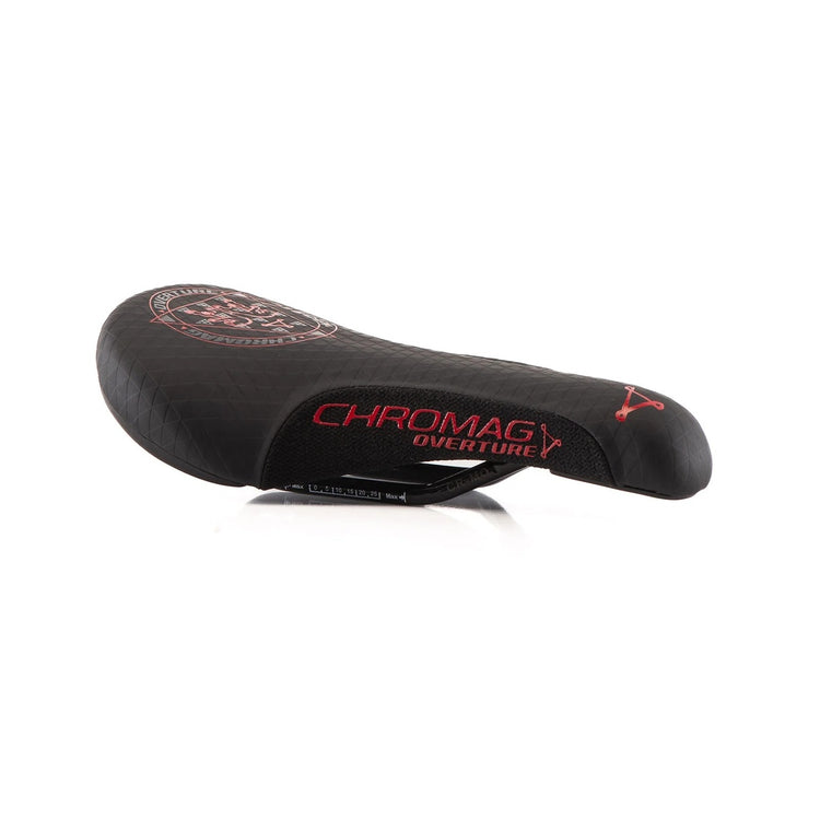 Chromag Overture Bike Saddle black/red