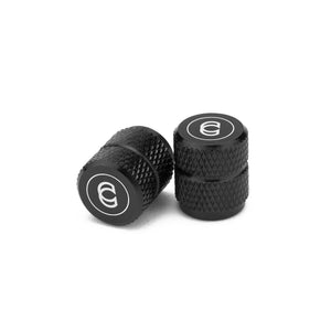 Cinema Alloy Valve Caps black