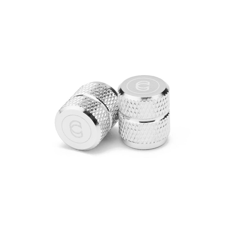 Cinema Alloy Valve Caps polished