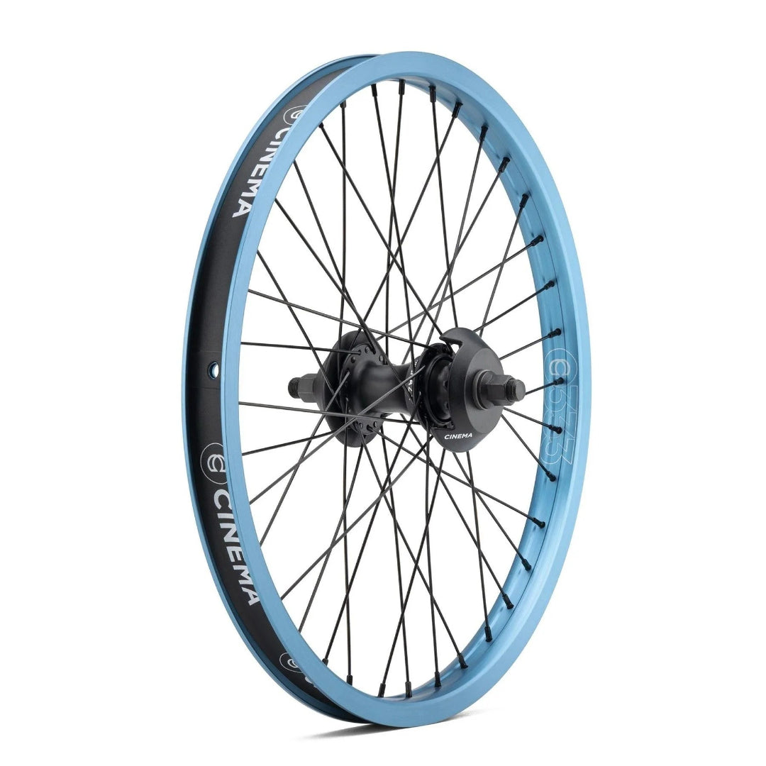 Cinema ZX 333 BMX Wheel rear blue