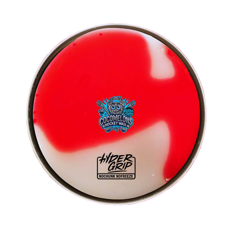 Cocomelons Hockey Stick Wax strawberry dangles hyper grip red