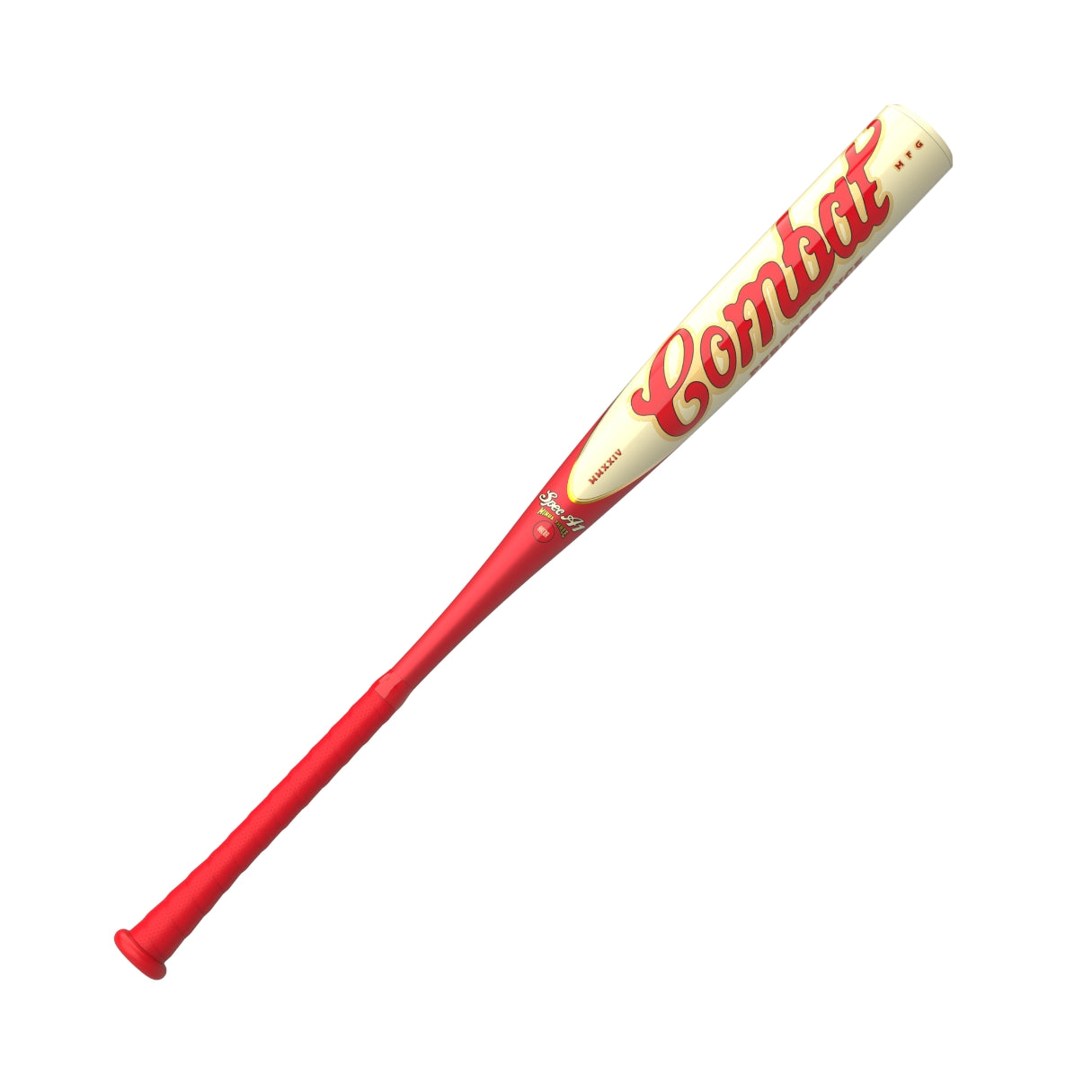 Combat -3 Red Rider BBCOR Baseball Bat red/beige