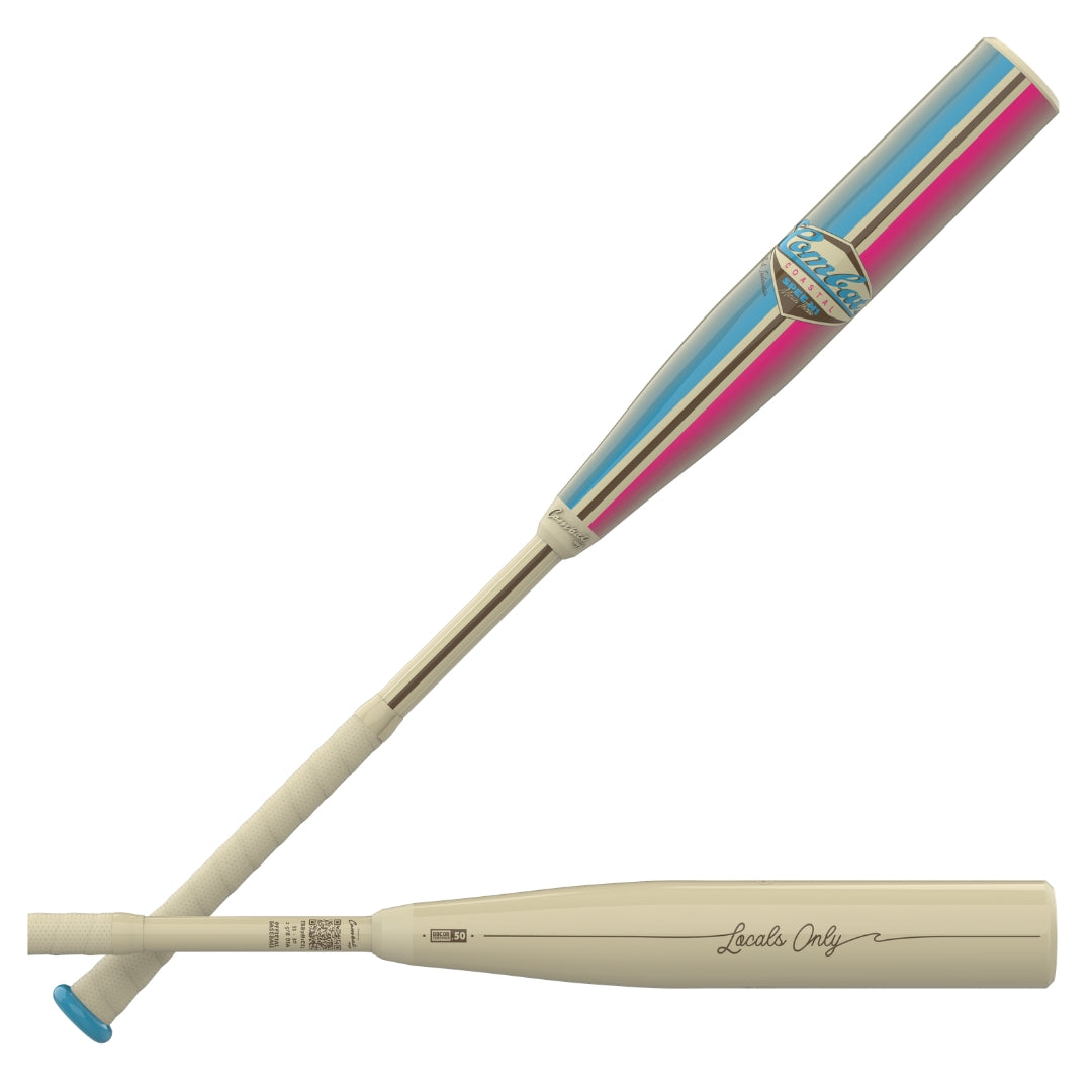 Combat Costal Uluwatu BBCOR Baseball Bat beige/pink/blue