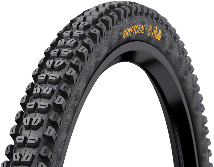 Continental 27.5" Kryptotal Tubeless Folding Soft Downhill Casing MTB Tire black