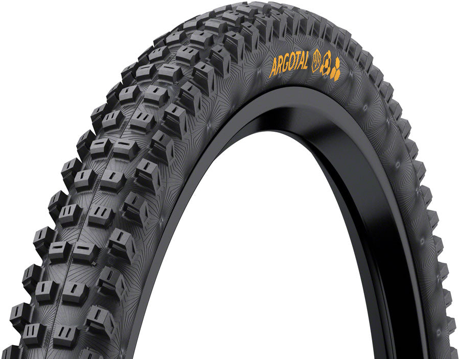 Continental 29" Argotal Tubeless Folding Soft Downhill Casing MTB Tire black