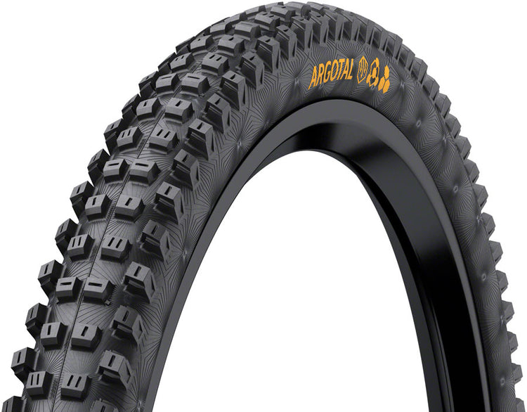 Continental 29" Argotal Tubeless Folding Soft Downhill Casing MTB Tire black