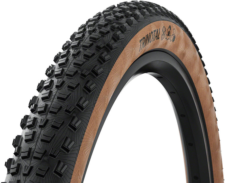 Continental 29" Trinotal Tubeless Folding Trail Casing MTB Tireblack/transparent