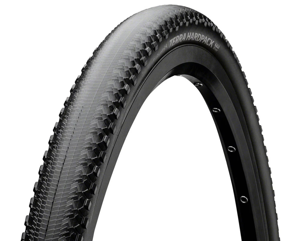 Continental 650B Terra Hardpack Tubeless Folding E25 Gravel Tire black