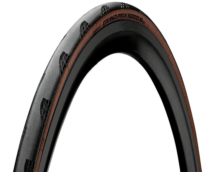 Continental 700C Grand Prix 5000 S Tubeless Ready Folding Road Tire black/transparent