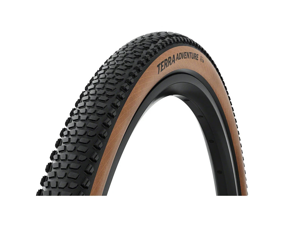 Continental 700C Terra Adventure Tubeless Folding Gravel Tire black/transparent