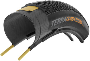 Continental 700C Terra Competition Tubeless Folding Rapid Race Casing E25 Gravel Tire