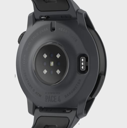COROS PACE 4 GPS Sport Watch Black Silicone