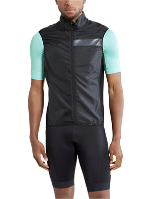 Craft Men's ADV Essence Light Wind Bike Vest Black