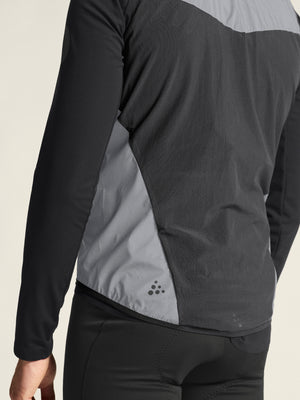 Craft Men's ADV Essence Lumen Wind Vest Silver Black 