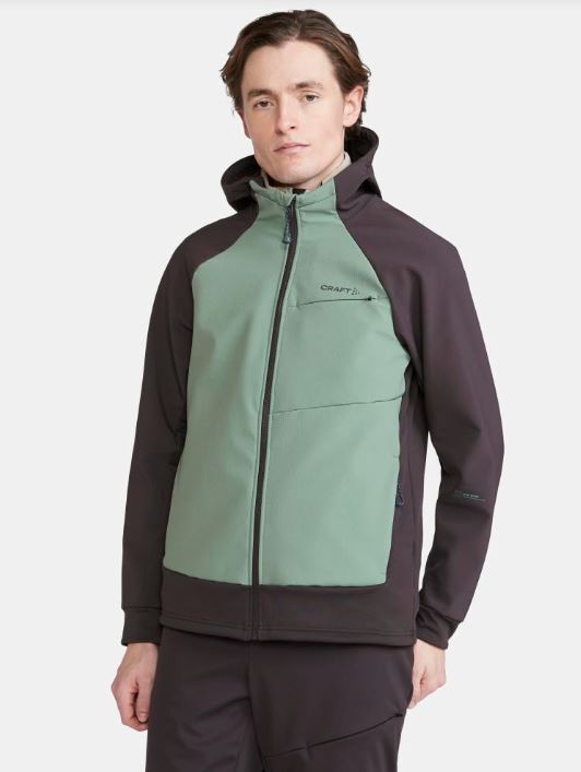Craft Men's Advanced BackCountry Hybrid Jacket Slate